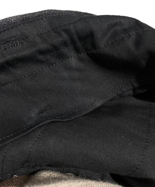 Yohji Yamamoto pour homme（ヨウジヤマモト プールオム）Yohji Yamamoto pour homme (ヨウジヤマモト プールオム) 20SS 変形片玉PプリントP ブラック サイズ:2の古着・服飾アイテム