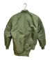 CDG (シーディージー) ALPHA INDUSTRIES (アルファインダストリーズ) カスタムMA-1ジャケット カーキ サイズ:M：40000円