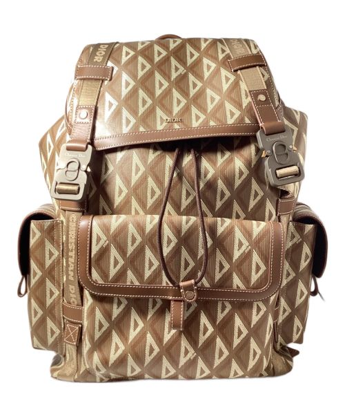 Christian Dior（クリスチャン ディオール）Christian Dior (クリスチャン ディオール) HIT THE ROAD バックパック ベージュの古着・服飾アイテム