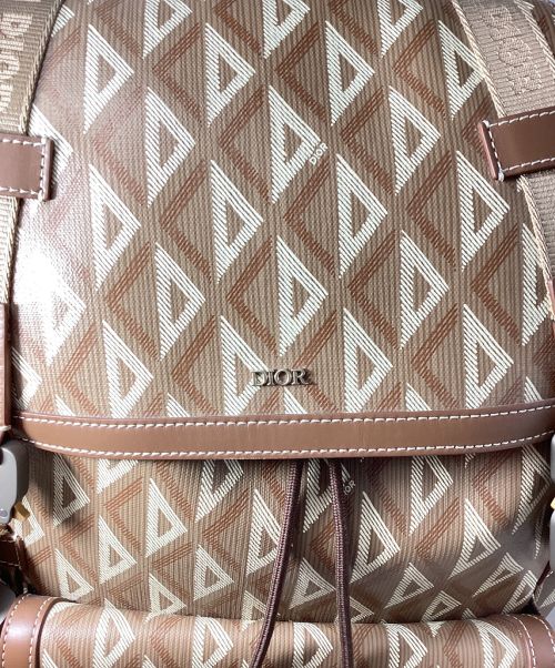 Christian Dior（クリスチャン ディオール）Christian Dior (クリスチャン ディオール) HIT THE ROAD バックパック ベージュの古着・服飾アイテム