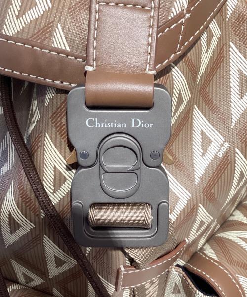 Christian Dior（クリスチャン ディオール）Christian Dior (クリスチャン ディオール) HIT THE ROAD バックパック ベージュの古着・服飾アイテム