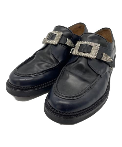 TOGA VIRILIS（トーガ ビリリース）TOGA VIRILIS (トーガ ビリリース) ベルトローファー ネイビー サイズ:39の古着・服飾アイテム