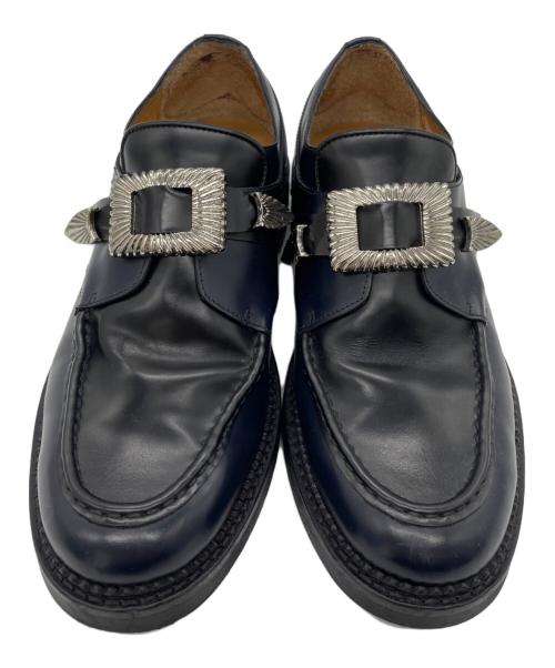 TOGA VIRILIS（トーガ ビリリース）TOGA VIRILIS (トーガ ビリリース) ベルトローファー ネイビー サイズ:39の古着・服飾アイテム