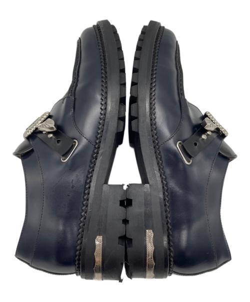 TOGA VIRILIS（トーガ ビリリース）TOGA VIRILIS (トーガ ビリリース) ベルトローファー ネイビー サイズ:39の古着・服飾アイテム