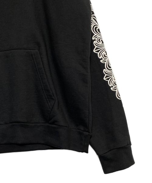 CHROME HEARTS（クロムハーツ）CHROME HEARTS (クロムハーツ) ホースシュープルオーバーパーカー ブラック サイズ:Lの古着・服飾アイテム