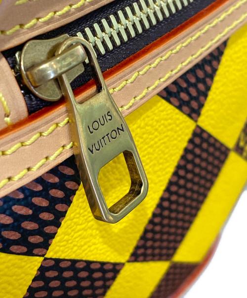 LOUIS VUITTON（ルイ ヴィトン）LOUIS VUITTON (ルイ ヴィトン) 24SS Chess Messenger (チェス・メッセンジャー) イエロー×ブラウン サイズ:-の古着・服飾アイテム