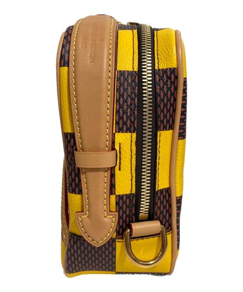 LOUIS VUITTON（ルイ ヴィトン）LOUIS VUITTON (ルイ ヴィトン) 24SS Chess Messenger (チェス・メッセンジャー) イエロー×ブラウン サイズ:-の古着・服飾アイテム