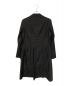 Yohji Yamamoto pour homme (ヨウジヤマモト プールオム) 23AW COTTON TWILL COAT WITH LONG ZIPPER DETAILS ブラック サイズ:2：80000円