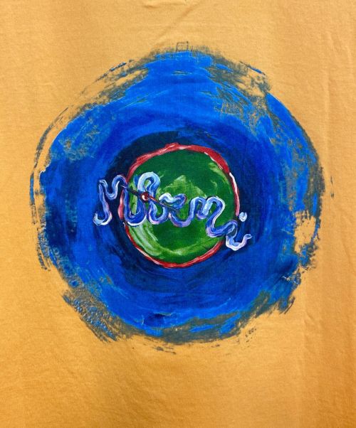 MARNI（マルニ）MARNI (マルニ) Flaminia Veronesi (フラミニア・ヴェロネージ) 23SS ロゴTシャツ オレンジ サイズ:46 未使用品の古着・服飾アイテム