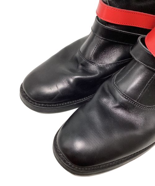 COMME des GARCONS（コムデギャルソン）COMME des GARCONS (コムデギャルソン) ×Lewis Leathers(ルイス・レザー) Atlantic engineer boots（アトランティックエンジニアブーツ） ブラック サイズ:10の古着・服飾アイテム