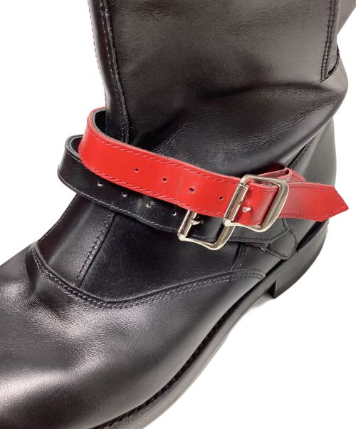 COMME des GARCONS（コムデギャルソン）COMME des GARCONS (コムデギャルソン) ×Lewis Leathers(ルイス・レザー) Atlantic engineer boots（アトランティックエンジニアブーツ） ブラック サイズ:10の古着・服飾アイテム