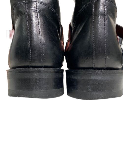 COMME des GARCONS（コムデギャルソン）COMME des GARCONS (コムデギャルソン) ×Lewis Leathers(ルイス・レザー) Atlantic engineer boots（アトランティックエンジニアブーツ） ブラック サイズ:10の古着・服飾アイテム