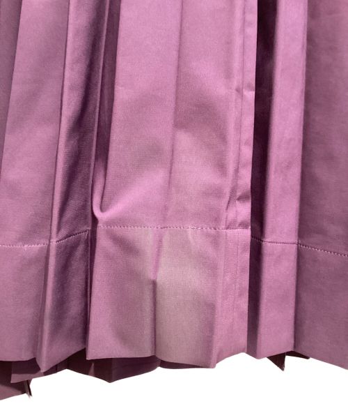 HOMME PLISSE ISSEY MIYAKE（オム プリッセ イッセイ ミヤケ）HOMME PLISSE ISSEY MIYAKE (オムプリッセ イッセイ ミヤケ) スタンドカラーイカコート パープル サイズ:3の古着・服飾アイテム