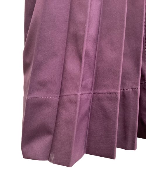 HOMME PLISSE ISSEY MIYAKE（オム プリッセ イッセイ ミヤケ）HOMME PLISSE ISSEY MIYAKE (オムプリッセ イッセイ ミヤケ) スタンドカラーイカコート パープル サイズ:3の古着・服飾アイテム