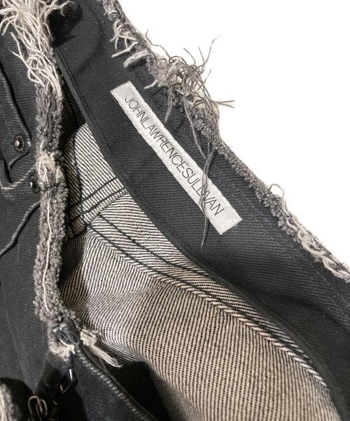 JOHN LAWRENCE SULLIVAN（ジョン ローレンス サリバン）JOHN LAWRENCE SULLIVAN (ジョン ローレンス サリバン) デニムパンツ ブラック サイズ:Sの古着・服飾アイテム