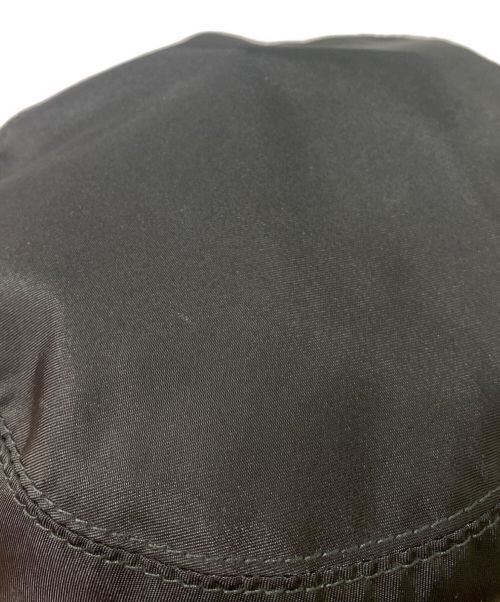 PRADA（プラダ）PRADA (プラダ) Re-Nylon バケットハット ブラック サイズ:Mの古着・服飾アイテム