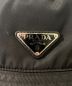 中古・古着 PRADA (プラダ) Re-Nylon バケットハット ブラック サイズ:M：60000円