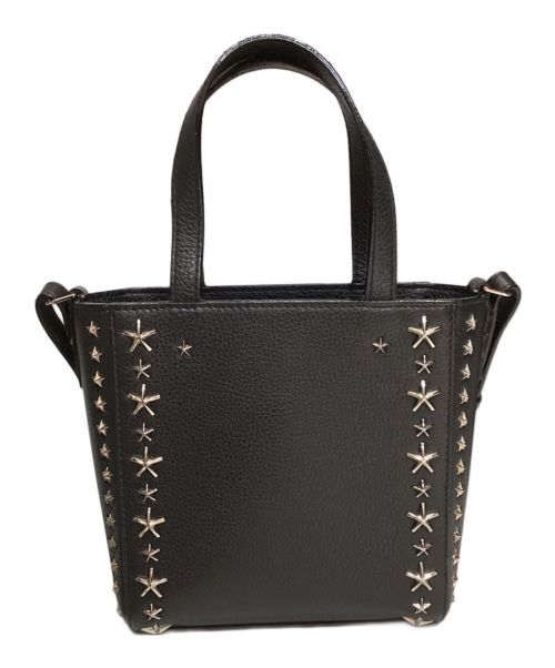 JIMMY CHOO（ジミーチュウ）JIMMY CHOO (ジミーチュウ) ミニペカジ ショルダーバッグ ブラックの古着・服飾アイテム