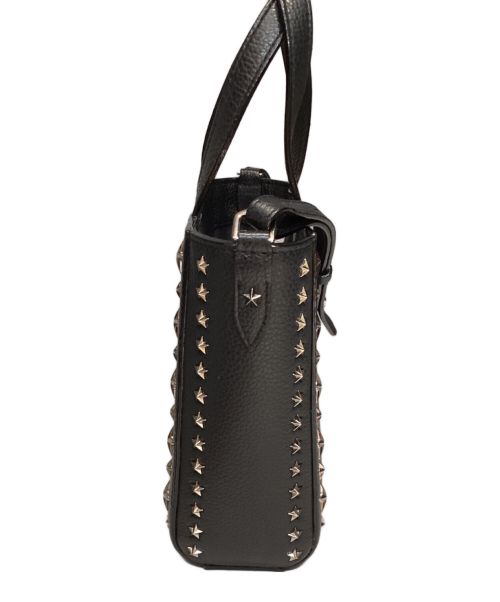 JIMMY CHOO（ジミーチュウ）JIMMY CHOO (ジミーチュウ) ミニペカジ ショルダーバッグ ブラックの古着・服飾アイテム