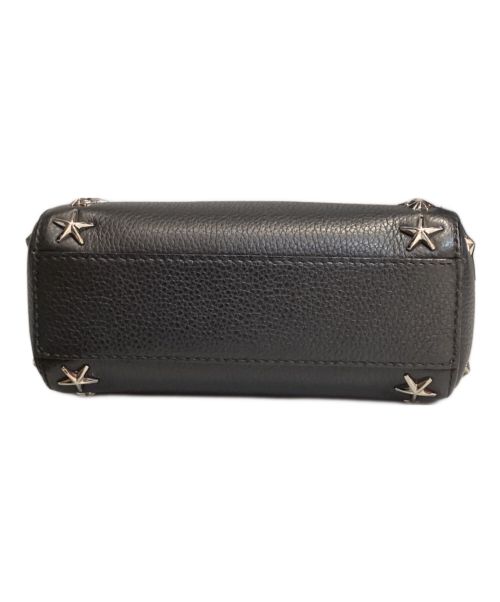 JIMMY CHOO（ジミーチュウ）JIMMY CHOO (ジミーチュウ) ミニペカジ ショルダーバッグ ブラックの古着・服飾アイテム