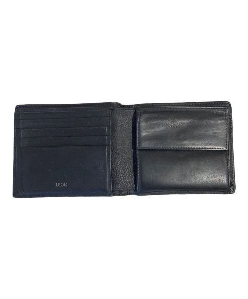 Christian Dior（クリスチャン ディオール）Christian Dior (クリスチャン ディオール) CDアイコン 3つ折り財布 ブラックの古着・服飾アイテム