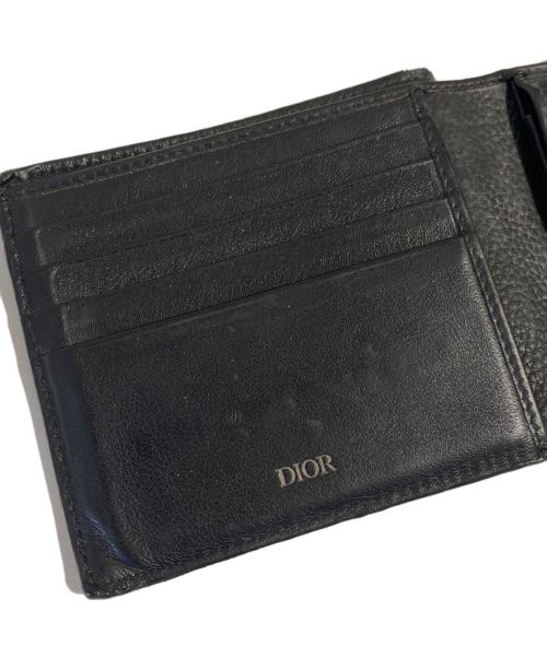 Christian Dior（クリスチャン ディオール）Christian Dior (クリスチャン ディオール) CDアイコン 3つ折り財布 ブラックの古着・服飾アイテム