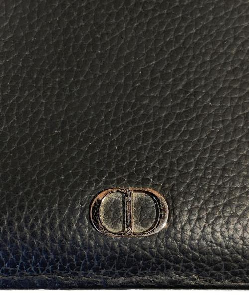 Christian Dior（クリスチャン ディオール）Christian Dior (クリスチャン ディオール) CDアイコン 3つ折り財布 ブラックの古着・服飾アイテム