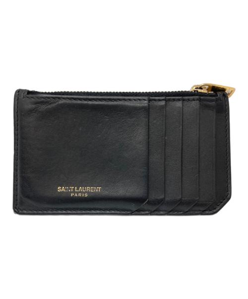 Saint Laurent Paris（サンローランパリ）Saint Laurent Paris (サンローランパリ) カードケース ブラック サイズ:-の古着・服飾アイテム