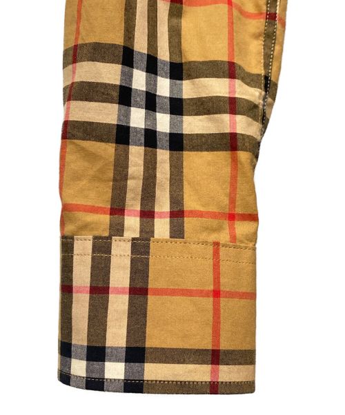 BURBERRY（バーバリー）BURBERRY (バーバリー) ノバチェックチェックシャツ ベージュ サイズ:Lの古着・服飾アイテム