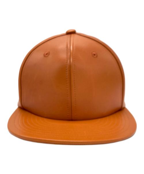 kijima takayuki（キジマタカユキ）kijima takayuki (キジマタカユキ) トラッカーキャップ オレンジの古着・服飾アイテム