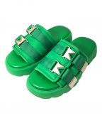 BOTTEGA VENETAボッテガベネタ）の古着「FLASH SANDAL(フラッシュサンダル)」｜グリーン