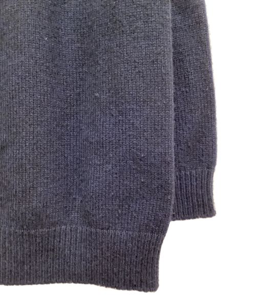 CELINE（セリーヌ）CELINE (セリーヌ) カシミヤクルーネックニット ネイビー サイズ:Lの古着・服飾アイテム