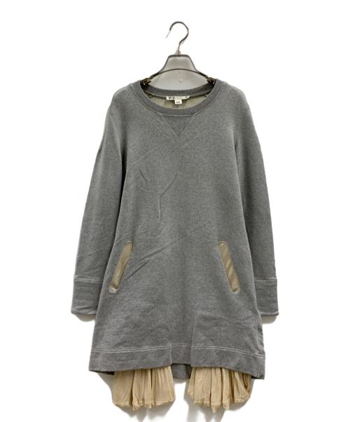 Y-3（ワイスリー）Y-3 (ワイスリー) Y-3　スウェットワンピース グレー サイズ:Mの古着・服飾アイテム