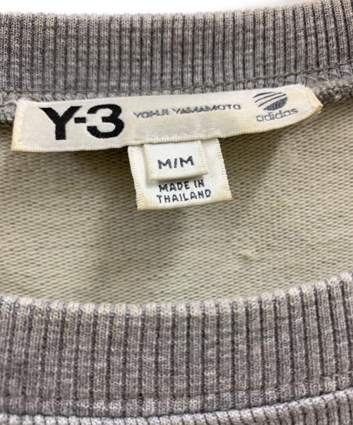 Y-3（ワイスリー）Y-3 (ワイスリー) Y-3　スウェットワンピース グレー サイズ:Mの古着・服飾アイテム