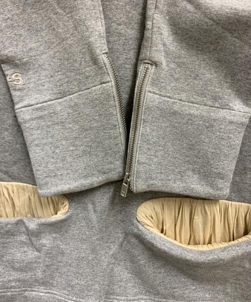 Y-3（ワイスリー）Y-3 (ワイスリー) Y-3　スウェットワンピース グレー サイズ:Mの古着・服飾アイテム