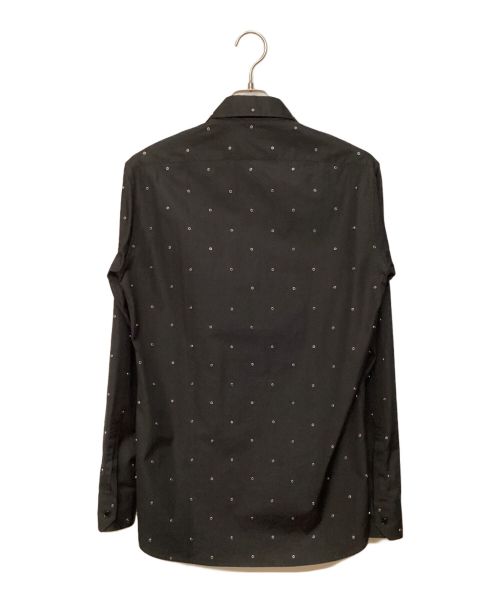 Saint Laurent Paris（サンローランパリ）Saint Laurent Paris (サンローランパリ) スタッズデザインシャツ ブラック サイズ:40の古着・服飾アイテム