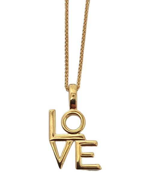 Saint Laurent Paris（サンローランパリ）Saint Laurent Paris (サンローランパリ) LOVEネックレス ゴールド サイズ:-の古着・服飾アイテム