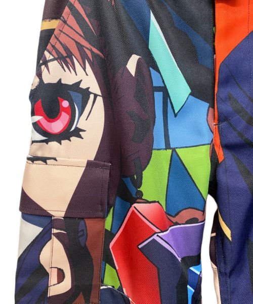 TENDER PERSON（テンダ―パーソン）TENDER PERSON (テンダ―パーソン) A KITE (ア カイト) デザインカーゴパンツ レッド サイズ:Mの古着・服飾アイテム