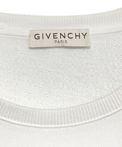 GIVENCHY（ジバンシィ）GIVENCHY (ジバンシィ) スウェット ホワイト サイズ:Lの古着・服飾アイテム