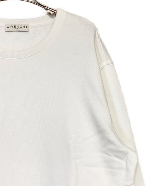GIVENCHY（ジバンシィ）GIVENCHY (ジバンシィ) スウェット ホワイト サイズ:Lの古着・服飾アイテム