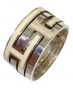 HERMESエルメス）の古着「MOVE H RING（ムーヴアッシュリング）」｜アイボリー