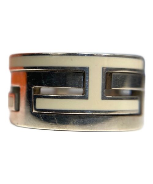 HERMES（エルメス）HERMES (エルメス) MOVE H RING（ムーヴアッシュリング） アイボリー サイズ:10号の古着・服飾アイテム