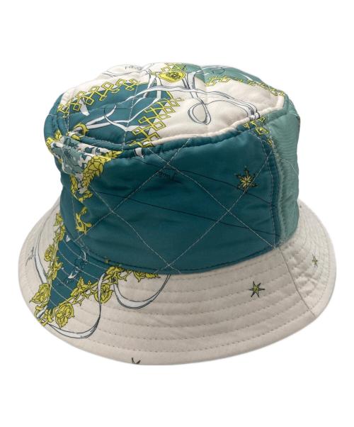 Emilio Pucci（エミリオ プッチ）Emilio Pucci (エミリオ プッチ) バケットハット グリーン サイズ:ⅱの古着・服飾アイテム