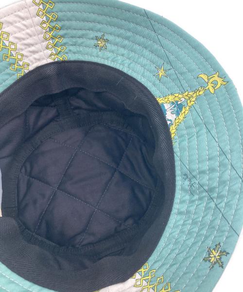 Emilio Pucci（エミリオ プッチ）Emilio Pucci (エミリオ プッチ) バケットハット グリーン サイズ:ⅱの古着・服飾アイテム