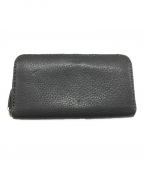 FENDIフェンディ）の古着「セレリア ラウンドファスナー財布」｜グレー