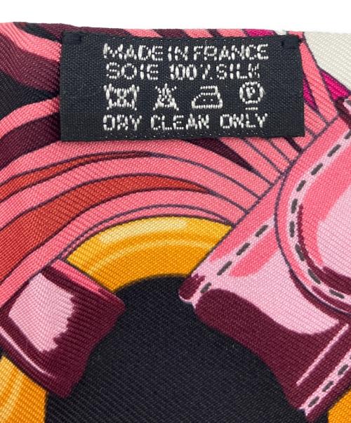 HERMES（エルメス）HERMES (エルメス) ツイリースカーフ ピンクの古着・服飾アイテム