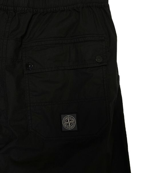 STONE ISLAND（ストーンアイランド）STONE ISLAND (ストーンアイランド) Stone Island Trousers ブラック サイズ:32の古着・服飾アイテム