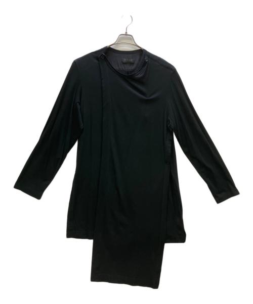 s'yte（サイト）s'yte (サイト) ラップシャツ ブラック サイズ:3の古着・服飾アイテム