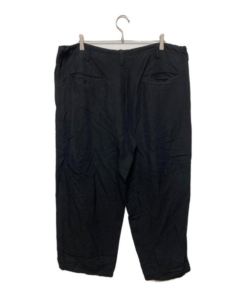 s'yte（サイト）s'yte (サイト) リネンパンツ ブラック サイズ:3の古着・服飾アイテム