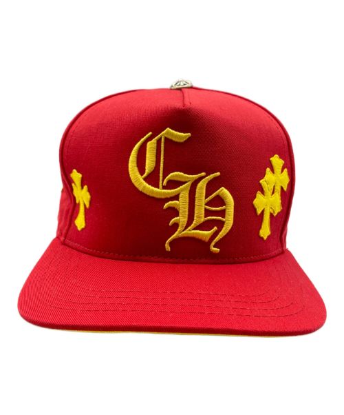 CHROME HEARTS（クロムハーツ）CHROME HEARTS (クロムハーツ) 5PANEL CAP レッド サイズ:-の古着・服飾アイテム